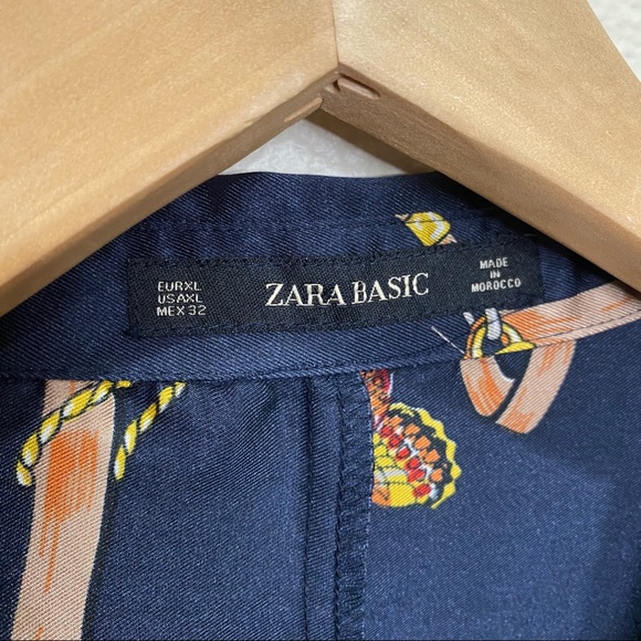 NWOT Zara chain print midi shirt SOLD!! - Picture 5 of 15